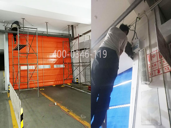 消防自動(dòng)卷簾門安裝